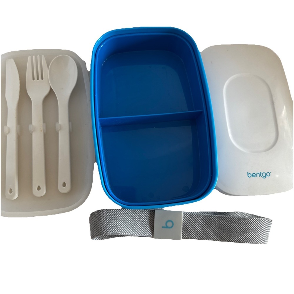 Classic Bento Box, All-In-One Stackable Lunch Box Container - Picture 2 of 4